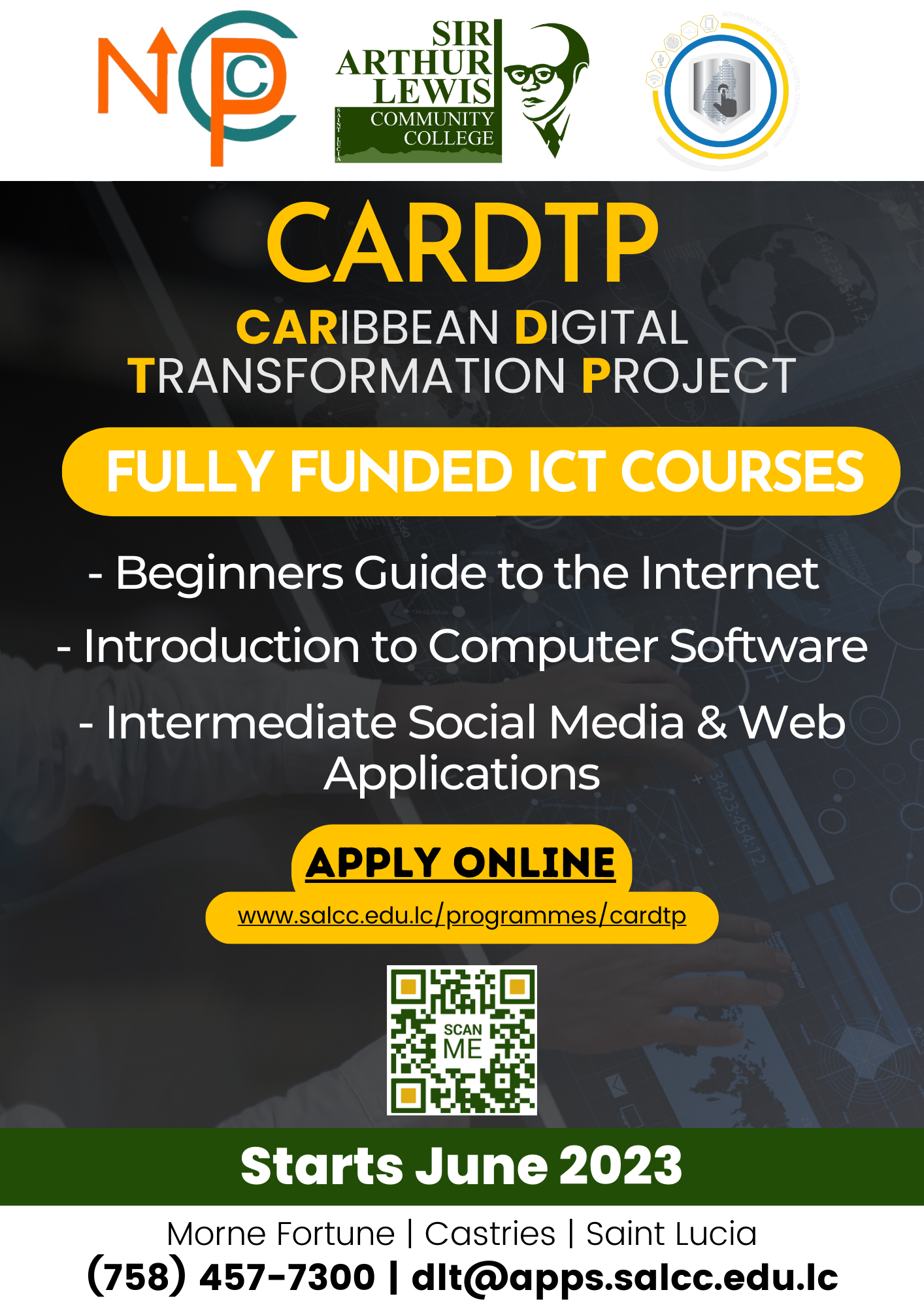 CARDTP Fully-funded Digital Literacy Training Courses.